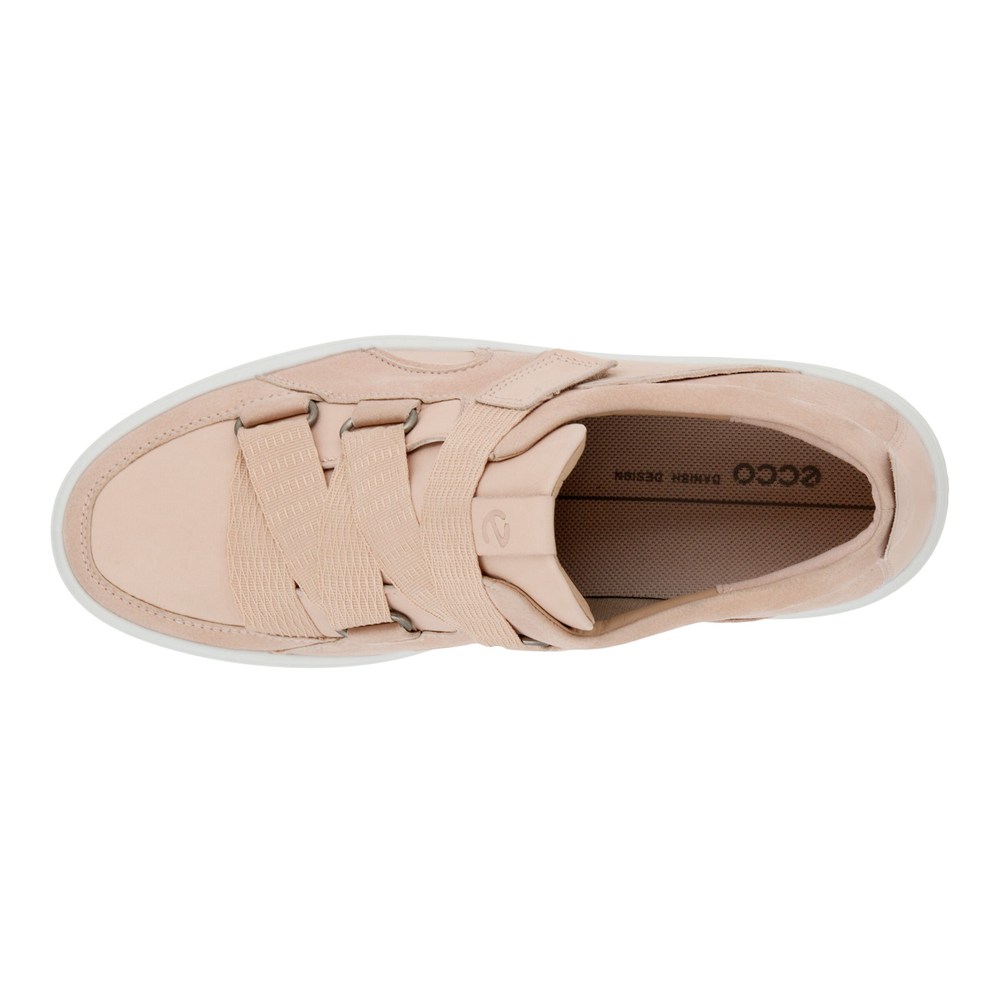 Tenis Mujer - ECCO Soft 7 Wedge - Rosas - IKB219356